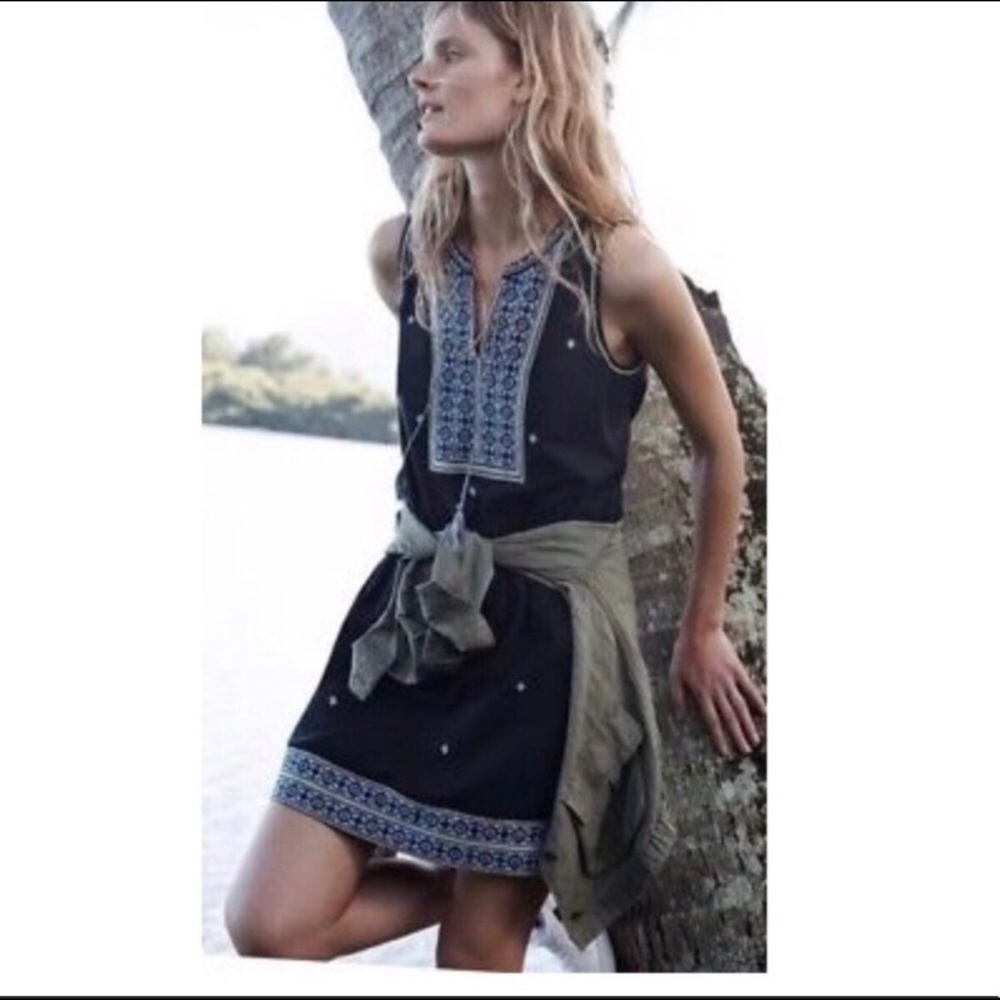 Madewell Embroidered Suncoast Dress